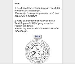 Bendahari uitm untuk semak balik bil yang awak dah bayar tadi. The Soul Tips Macam Mana Nak Bayar Bil Uitm Guna Online Banking