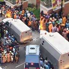 The house is located on bourdillon street, ikoyi. Tinubu Speaks On Presence Of Bullion Vans At His Residence