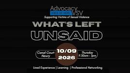 What's Left Unsaid