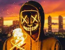 halloween led mask led mask halloween infographic hd wallpaper