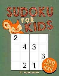 There's a new puzzle every day! 4x4 Sudoku For Kids 160 Sudoku 4x4 Puzzles From Easy To Challenging This Kids Sudoku 4x4 Book Also Provides Instructions To Solve Sudoku Sudoku For Kids 4x4 Proof Puzzle 9781699424940 Amazon Com Books