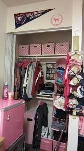 Storage Bins From Target And Walmart Hat Hanger Used For Cheer Bows Pink Dorm Rooms Pink Dorm Storage Bins