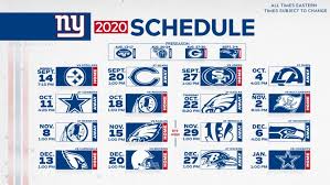 2020 New York Giants Schedule Complete Schedule And Match Up Information For 2020 Nfl Season Player news, schedule and team roster.