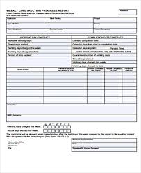 Construction Status Report Template 5 Templates Example Templates Example Progress Report Template Progress Report Report Template