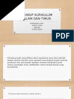 Konsep falsafah islam kurikulum pendidikan merangkumi bidang pengajian kemanusiaan, termasuk psikologi, sosiologi, sejarah dan ekonomi prinsip falsafah pendidikan timur. Prinsip Kurikulum Islam Dan Timur