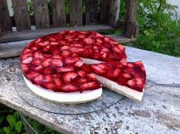Erdbeertorte Ohne Backen Mit Schmand Und Gotterspeise Aus Meinem Kuchen Und Tortenblog Erdbeerkuchen Ohne Backen Erdbeertorte Erdbeerkuchen