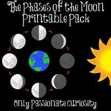 Free Moon Phases Printables And Lesson Moon Phases Moon