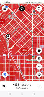 Finally saw biggest surge ever last night after awful year. Of course it  was by convention center and I didn't go there to take it because of  traffic. I wish this surges