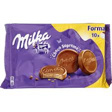 Biscuits Enrobes Fourres Chocolat Au Lait Milka Le Paquet De 10 300 G A Prix Carrefour Chocolat Au Lait Chocolat Milka Accessoire Patisserie