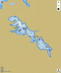 Beaver Lake Fishing Map Ca_ab_beaver_lake_ab Nautical