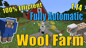 This 1 14 Tutorial Shows You How To Make A Fully Automatic Minecraft Wool Farm The Farm Only Uses 2 Dispensers F Minecraft Sheep Minecraft Tutorial Minecraft