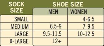 Darn Tough Sock Sizing Image Sock And Collections