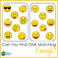 Sitting and putting a complex puzzle together can be exciting and difficult as well. Match The Emoji Free Puzzle Your Therapy Source
