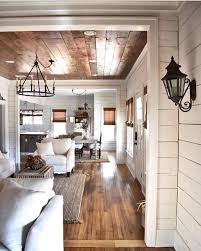 Farmhouse Homes On Instagram We Spot Some Shiplap That Combination Of Shiplap Walls And T Farm House Living Room Farmhouse Style Living Room New Homes