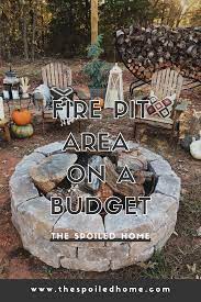 Maybe you would like to learn more about one of these? Diy Fire Pit Area On A Budget The Spoiled Home