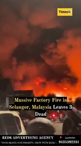 fire broke out at four factories ...