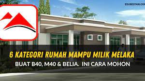 Menurut piawaian antarabangsa, 'rumah mampu milik' ditakrif sebagai rumah berharga kurang tiga kali ganda pendapatan isi rumah median tahunan, sebaliknya harga rumah di malaysia kini lima kali ganda pendapatan isi rumah median tahunan, sekali gus menjadikannya sangat tidak mampu milik. Lpnm Sedia 6 Kategori Rumah Mampu Milik Melaka Buat B40 M40 Belia Ini Cara Mohon Edu Bestari
