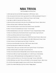 Ed perkins offers up ideas. 41 Best Nba Trivia Questions And Answers Laptrinhx News