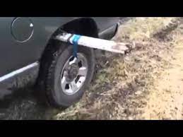 Without giving the car any gas, try turning your wheel side to side to create a little extra room for your tires. A Simple Yet Genius Hack To Get Your Vehicle Out Of Mud Youtube