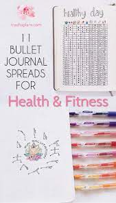 51 Health And Fitness Bullet Journal Page Ideas Bullet Journal Health Self Care Bullet Journal Fitness Journal