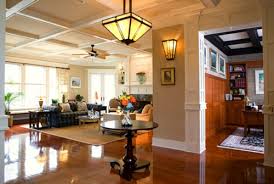 Craftsman style is characterized by an abundance of wood in decoration, furniture, household items, and decor. Interior Design Ideen In Craftsman Stil