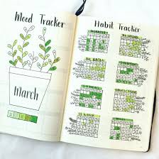 Just include all of the things you need in your habit tracker to make sure you are doing them on a keep your bullet journal mood tracker in line with whatever the theme of that month is. 50 Bullet Journal Habit Tracker Ideas For Your Next Spread Its Claudia G