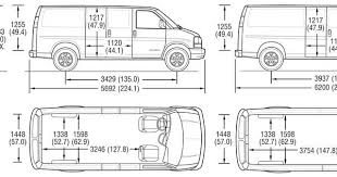 Image Result For Dimensions Of Chevy Express Cargo Van Chevy Express Cargo Van Chevy Van
