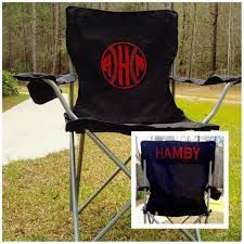 Have A Seat In One Of Our Vinyl Monogrammed Personalized Outdoor Folding Camp Chairs These Make Personalized Chairs Custom Folding Chairs Custom Camp Chairs
