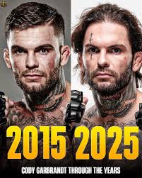 Cody Garbrandt through the years