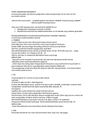 Menyajikan berita terhangat langsung melalui handphone anda. Topik 5 Inventori Personaliti Bahan Final Exam Pengujian Pdf