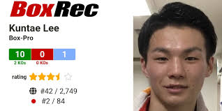 BoxRec: Kuntae Lee