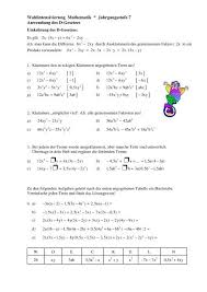In der mathematik ist ein term eine sinnvolle kombination aus zahlen, variablen, symbolen für mathematische verknüpfungen und klammern. Vereinfachen Von Termen Blatt 2
