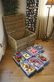 Space for labels in the front can help children keep things organized. Website Unavailable Kid Friendly Living Room Creative Toy Storage Toy Rooms