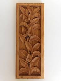 Vertical Floral Wood Carved Wall Panel Wood Carving Wall Hanging Makes Quite The Statement In Any Room Of Your Home Or Of Wood Paneling Wood Artwork Wood Decor
