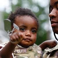 Spc. ShaTyra Reed, a public affairs mass communication