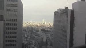 Please rate the gif image. Scary Japan Earthquake 90 Buildings Sway Animated Gif