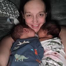 Cranberry chicken salad with cucumbers as crackers