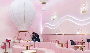 Maybe you would like to learn more about one of these? This Bubble Tea Shop In Queens Is Entirely Pink Including A Hot Air Balloon Couch M Tea Secret Nyc