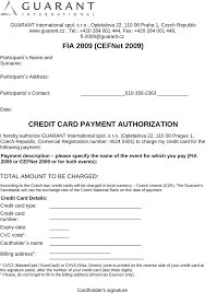 The exchange rate on your credit card will likely be on par with rates used when exchanging over $1 million, even if you're only buying a pack of gum. Free Credit Card Payment Authorization Template Pdf 42kb 1 Page S