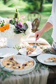 Includes complete meals for casual or elegant occasions. A Garden To Table Fall Dinner Party The Sweetest Occasion