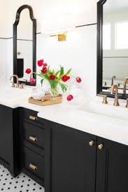 Get it as soon as thu, may 13. Black And White Tile Bathroom Decorating Ideas 26 White Bathroom Tiles Black Cabinets Bathroom White Bathroom Decor
