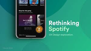 넷플릭스, 스포티파이, 다른 스트리밍 서비스 같은 서비스들은 더 개인화된 사용자 친화적인 인터페이스로 향할 것이라고 확신한다. Rethinking Spotify Ux Design Exploration By Alvaro Liniers The Startup Medium