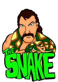 Jake The Snake Roberts by dan-morrow