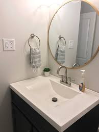Dani Rose Design Grey Bathroom Turkish Towel Towel Ring Round Gold Target Mirror Diamond Freshfit Goslin Vanity Lowes Dark Vanity Bathroom Redo Makeov