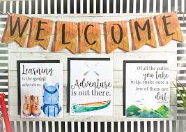 And experience camping in style and comfort. Outdoor Adventure Themed Classroom Decor Classroom Design