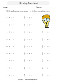 4 divided by 5 as a fraction. Dividing Fractions