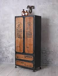 Loft Kleiderschrank Retro Garderobenschrank Industrial Design Wascheschrank Xxl Ebay Garderobenschrank Industrie Mobel Garderobe Schrank