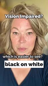 Visual Impairment can make reading on-screen text a serious pain in the  butt! I screenshot things and blow them up so I can actually read. 🤦‍♀️📱,  Which one is easier for you to see? Black