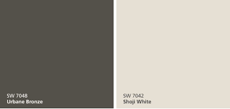 As you can see, the white paint color used here matches the modern farmhouse bungalow's medium size. Shoji White