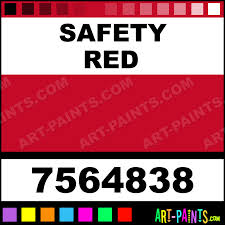 Safety Red High Performance Enamel Paints 7564838 Safety